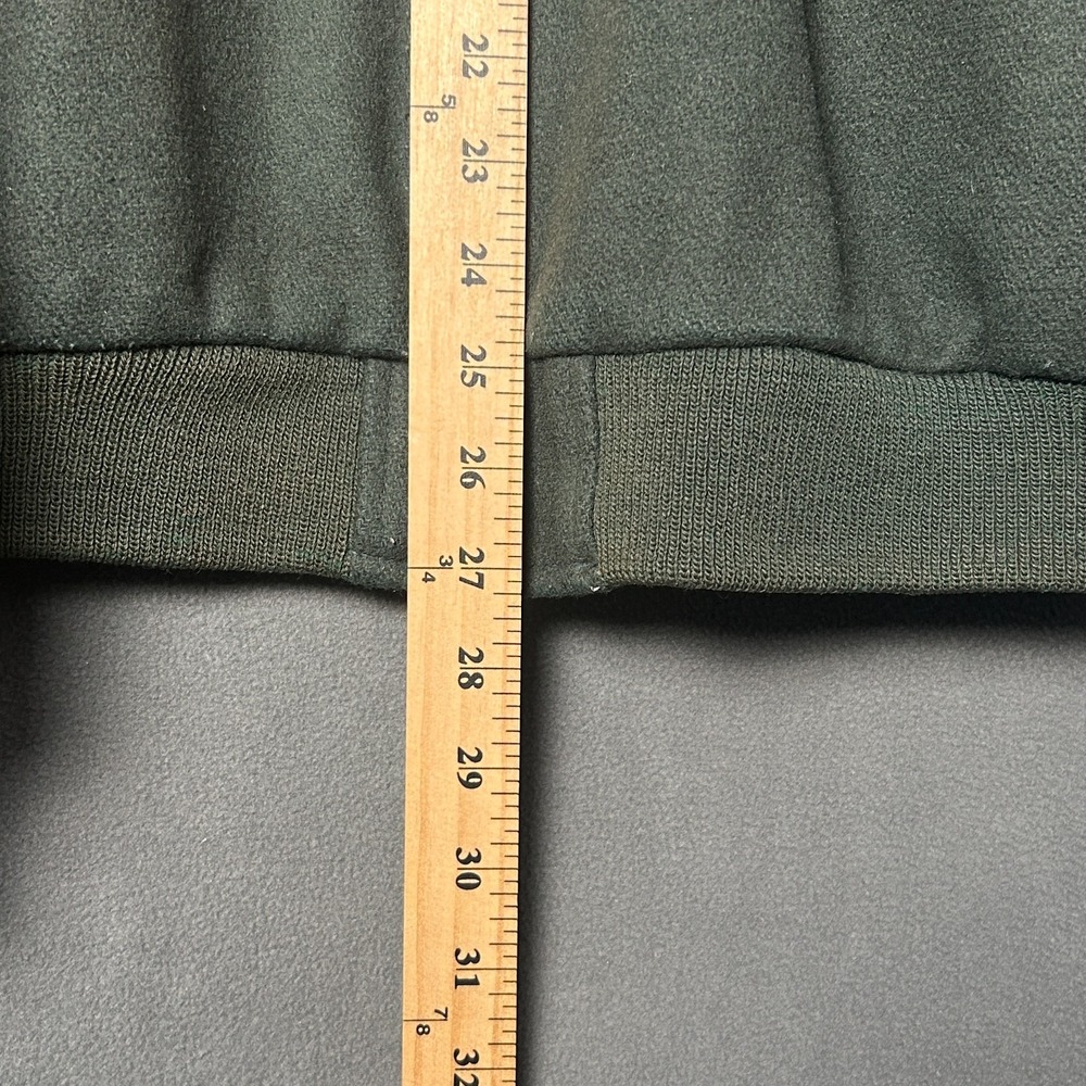 Vtg Golden Bear Pixar Green Leather Varsity Jacket Men's XL Wool Made in USA - Picture 12 of 13